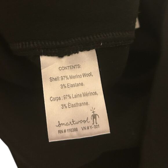 Smartwool Sanitas Merino Wool A-line Mini Skirt Black Medium - Picture 5 of 5